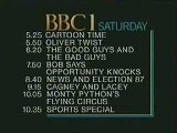 BBC1 Saturday 6 June 1987