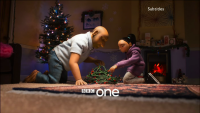 BBC One Christmas Lights Ident 2017