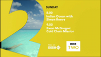 BBC Two Sunday Menu