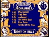 Children's Programmes Today on BBC1